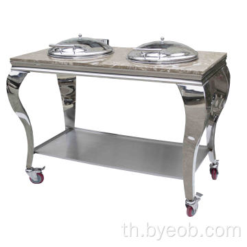 Chafer Heater และ Buffet Mobile Table Chafing Dish